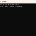 Tùy chọn hiển thị khi nhấp vào biểu tượng Command Prompt ở góc trên bên trái cửa sổ.