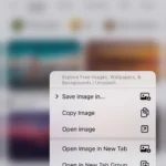 Tùy chọn tìm kiếm hình ảnh với Google ngay trong trình duyệt Chrome trên iPhone