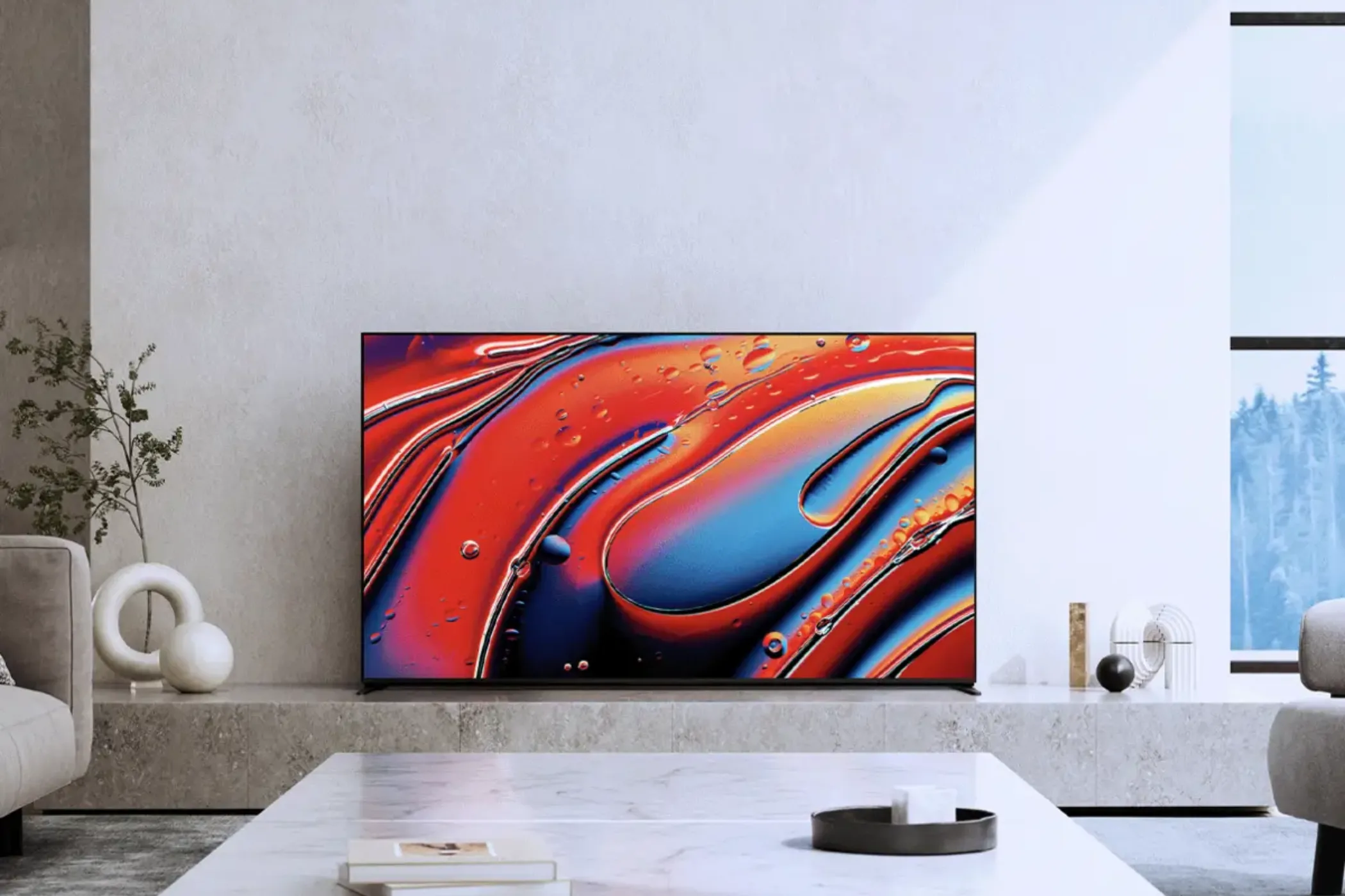 TV Sony Bravia 9 85 inch QLED 4K hiển thị hình ảnh chất lượng cao, tối ưu cho nội dung HDR