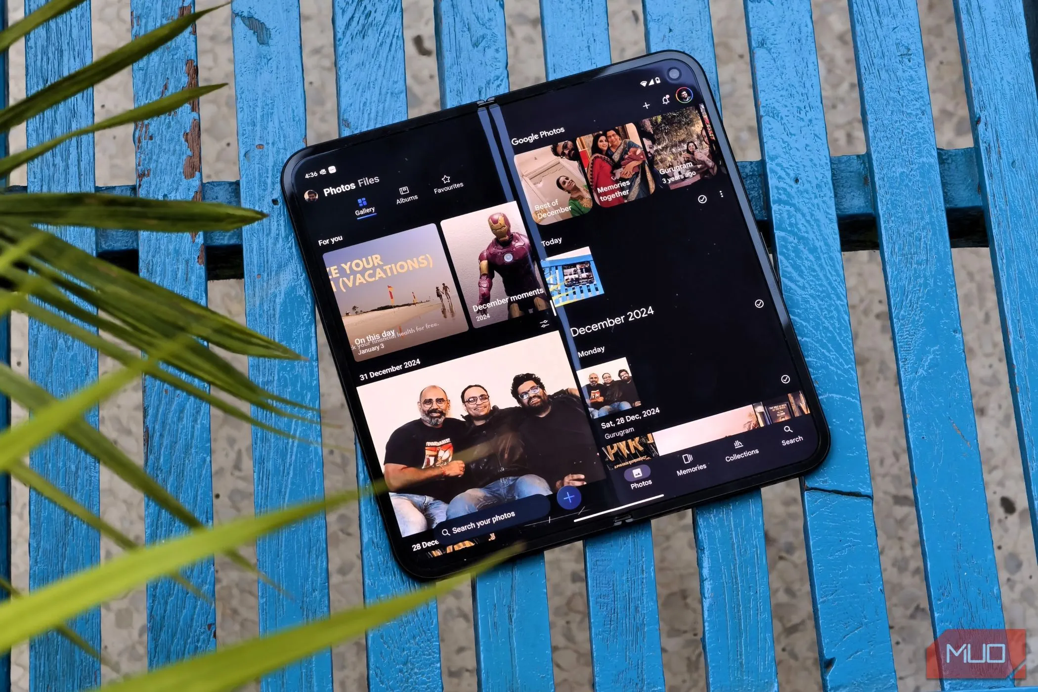 Ứng dụng Microsoft OneDrive và Google Photos trên Google Pixel 9 Pro Fold