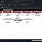 Ví dụ về hàm SUM bị sai lệch khi áp dụng trên bảng dữ liệu Excel đã lọc, cho thấy tổng không khớp với các hàng hiển thị.