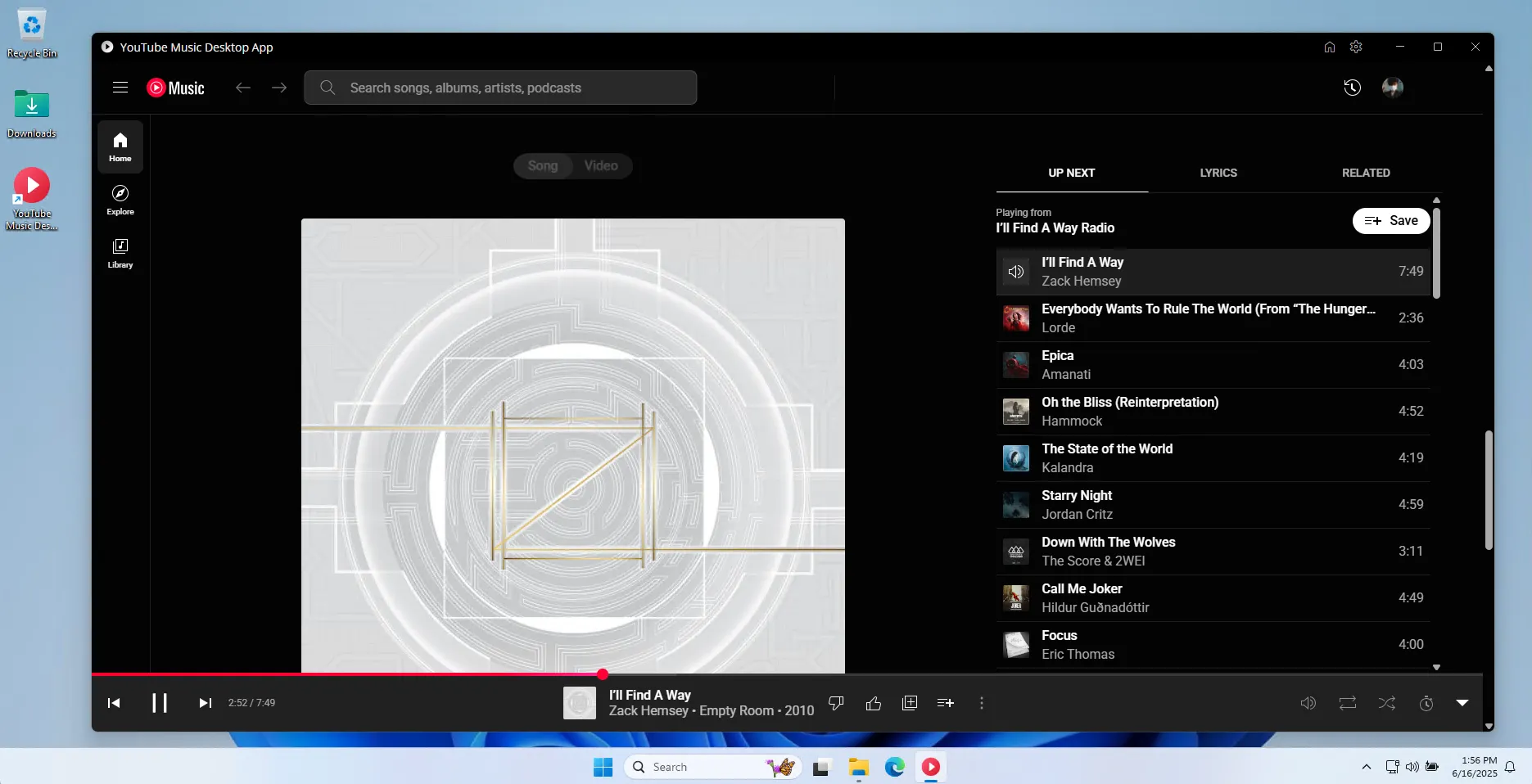 YTMDesktop - Giao diện ứng dụng YouTube Music trên máy tính
